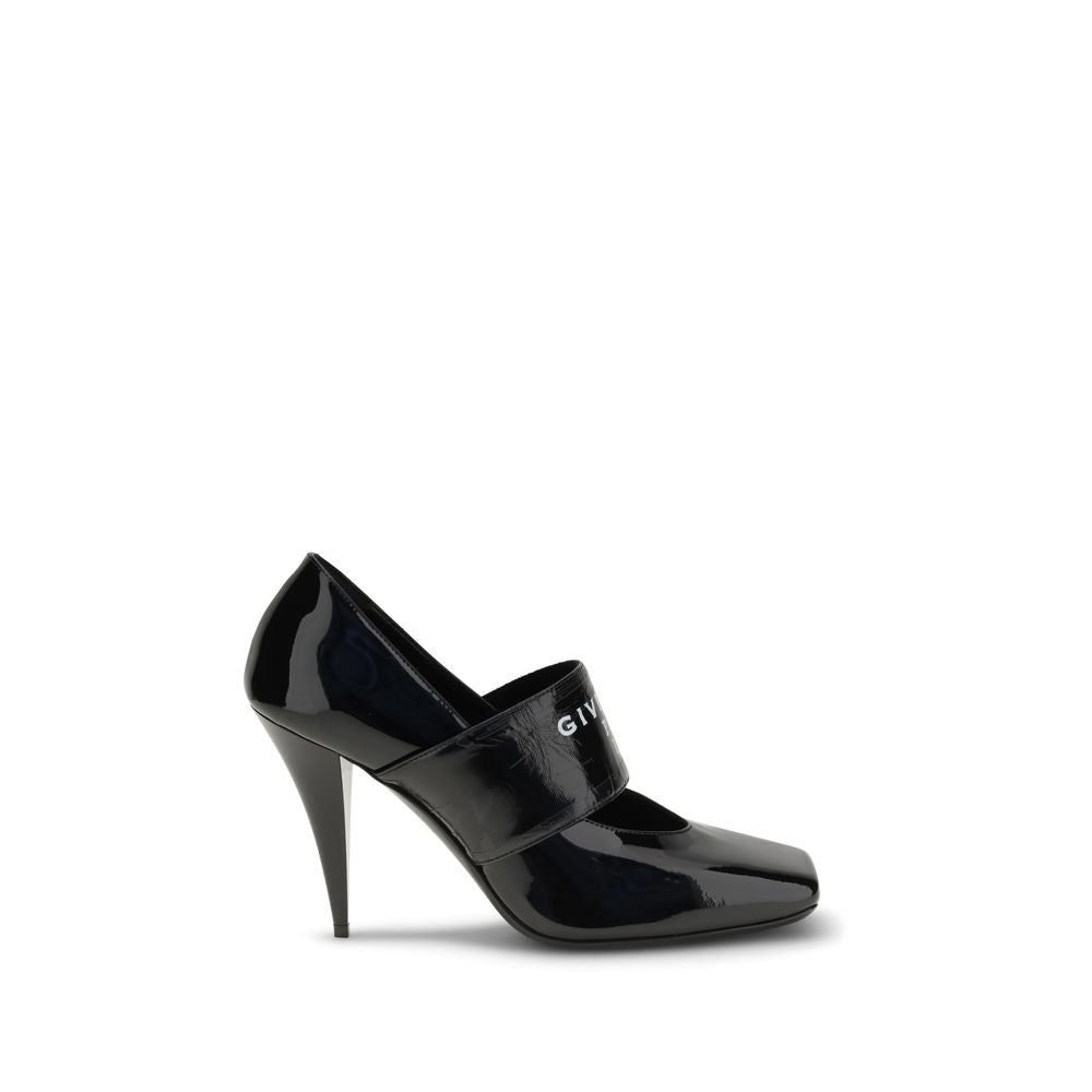 Givenchy Geschnittene quadratische Logo-Pumps
