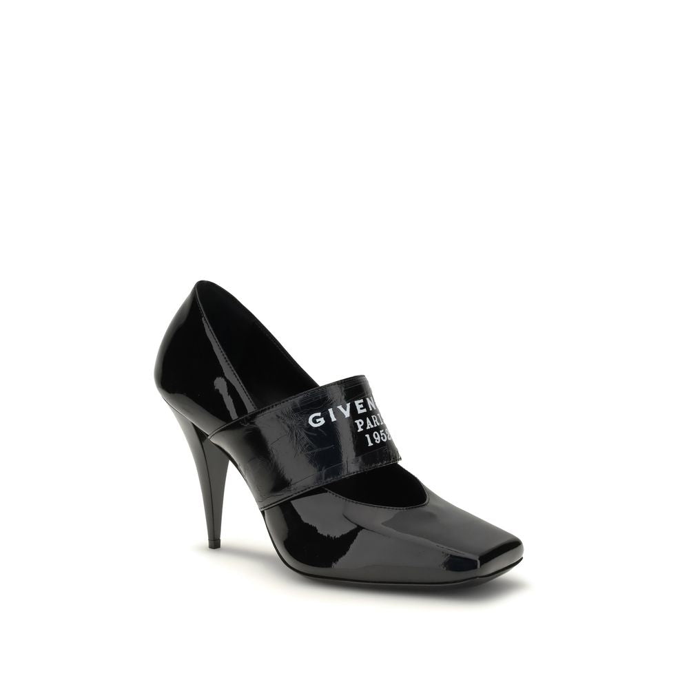Givenchy Geschnittene quadratische Logo-Pumps