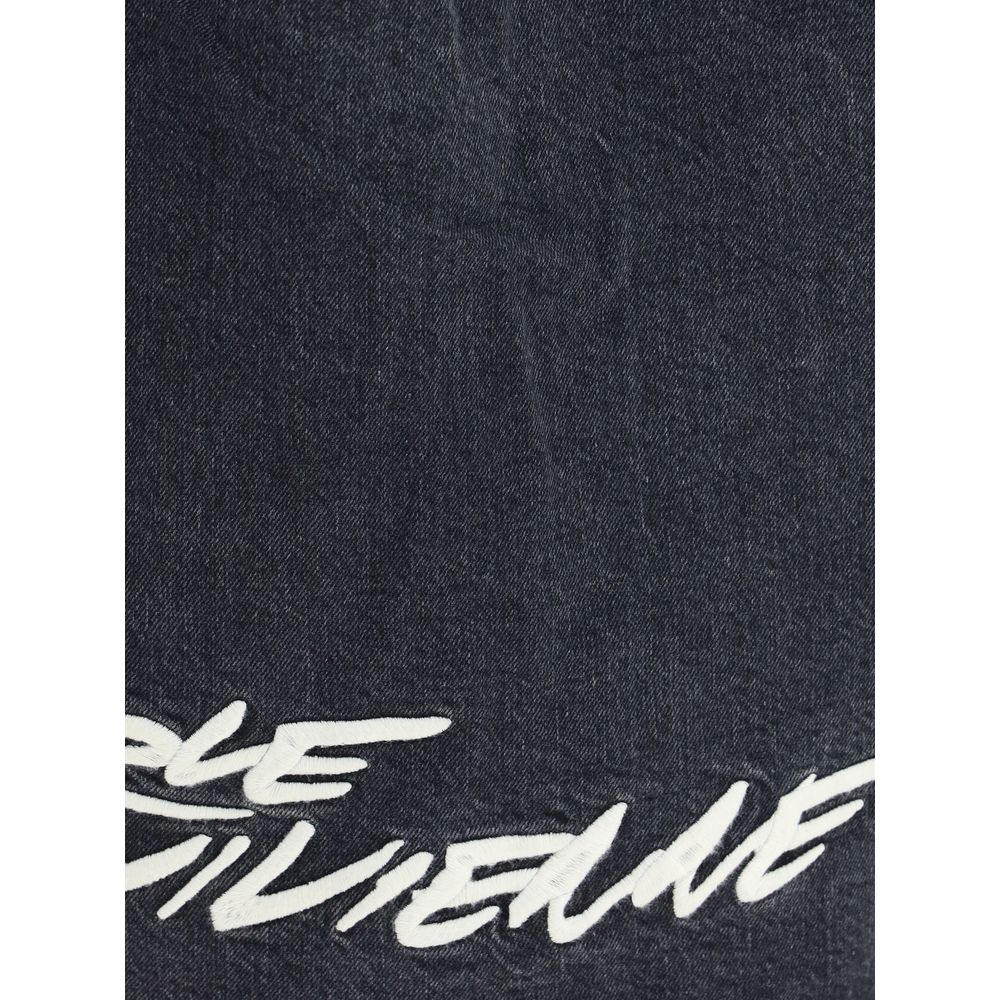 Kenzo x Futura Workwear besticktes japanisches Denim-Hemd
