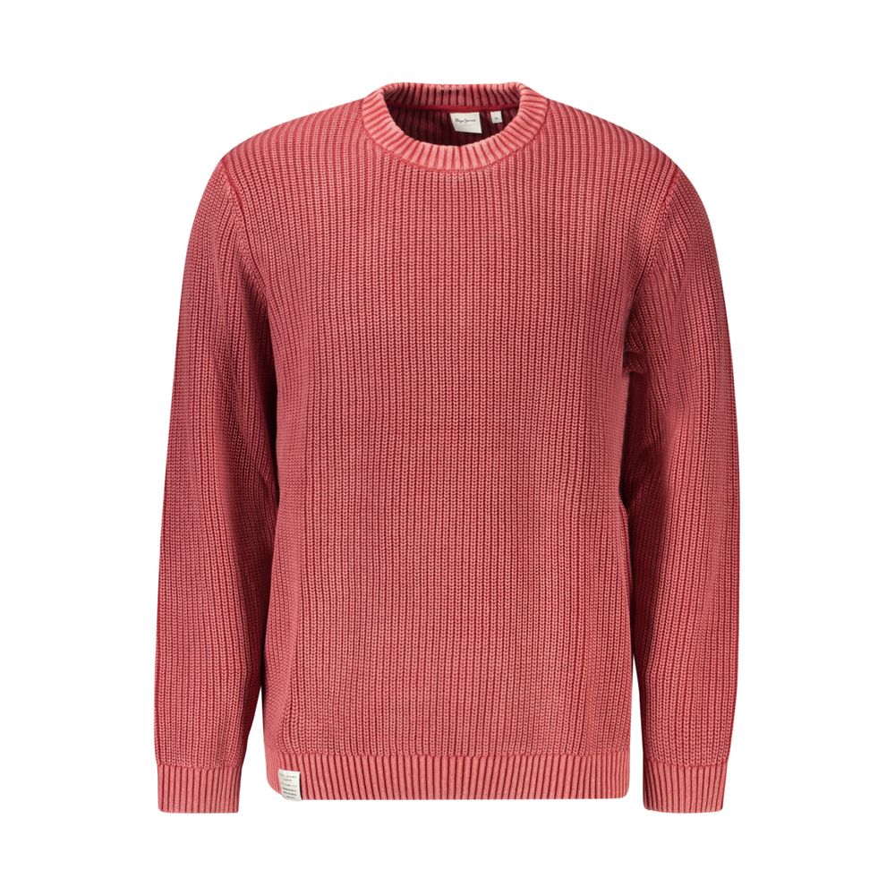 Pepe Jeans Roter Baumwollpullover für Männer