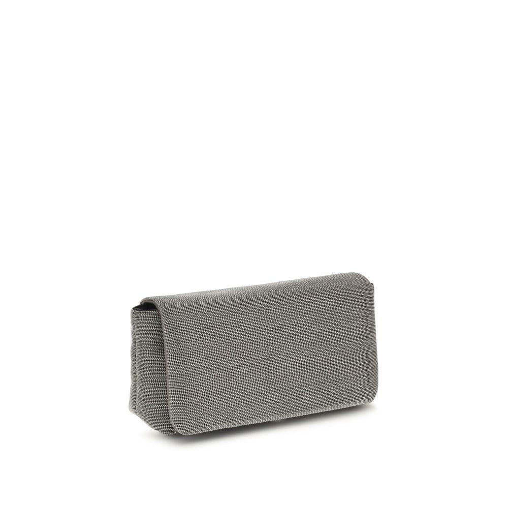 Brunello Cucinelli Precious Flap Umhängetasche