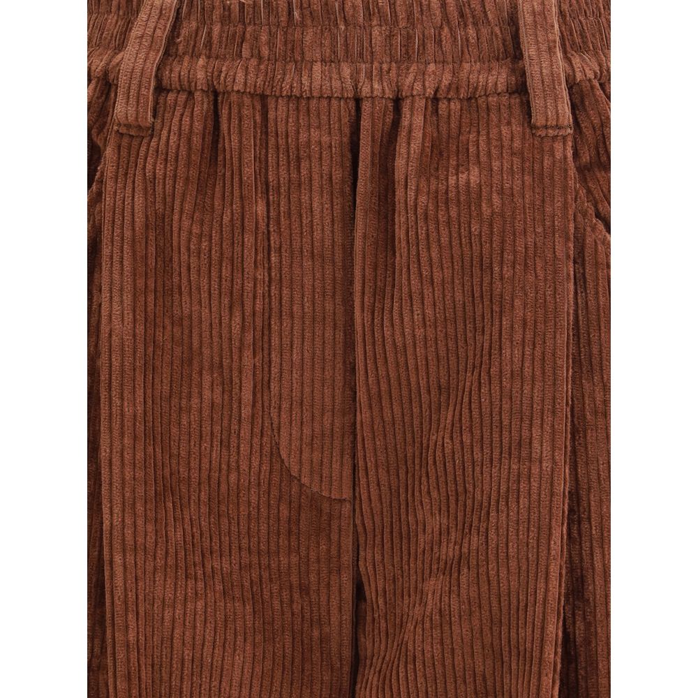 Brunello Cucinelli Samt-Hosen