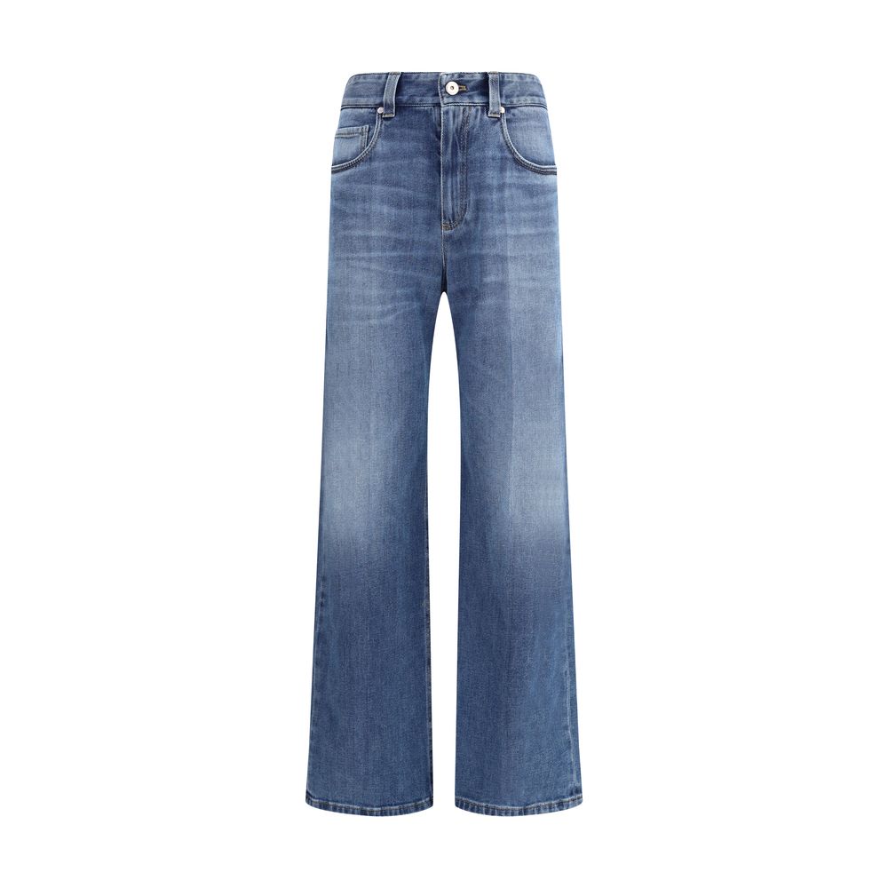 Brunello Cucinelli Zeitgenössische Loose Jeans