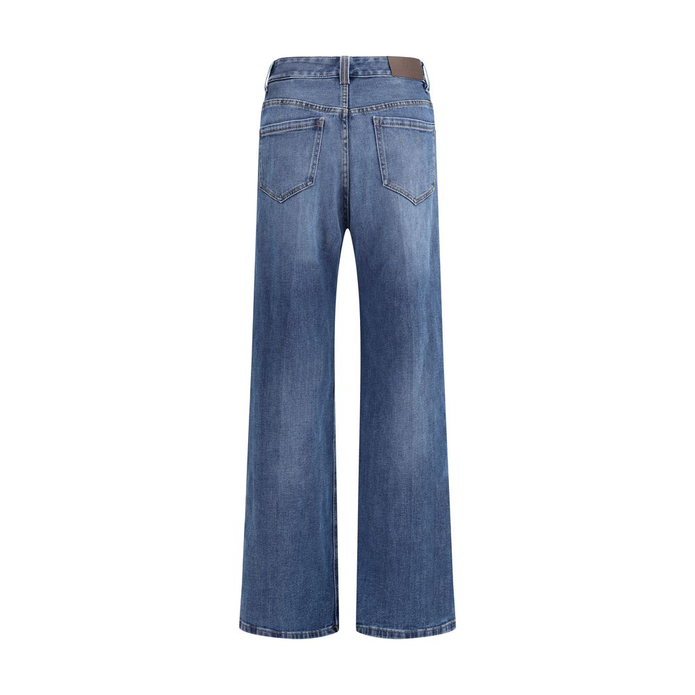 Brunello Cucinelli Zeitgenössische Loose Jeans