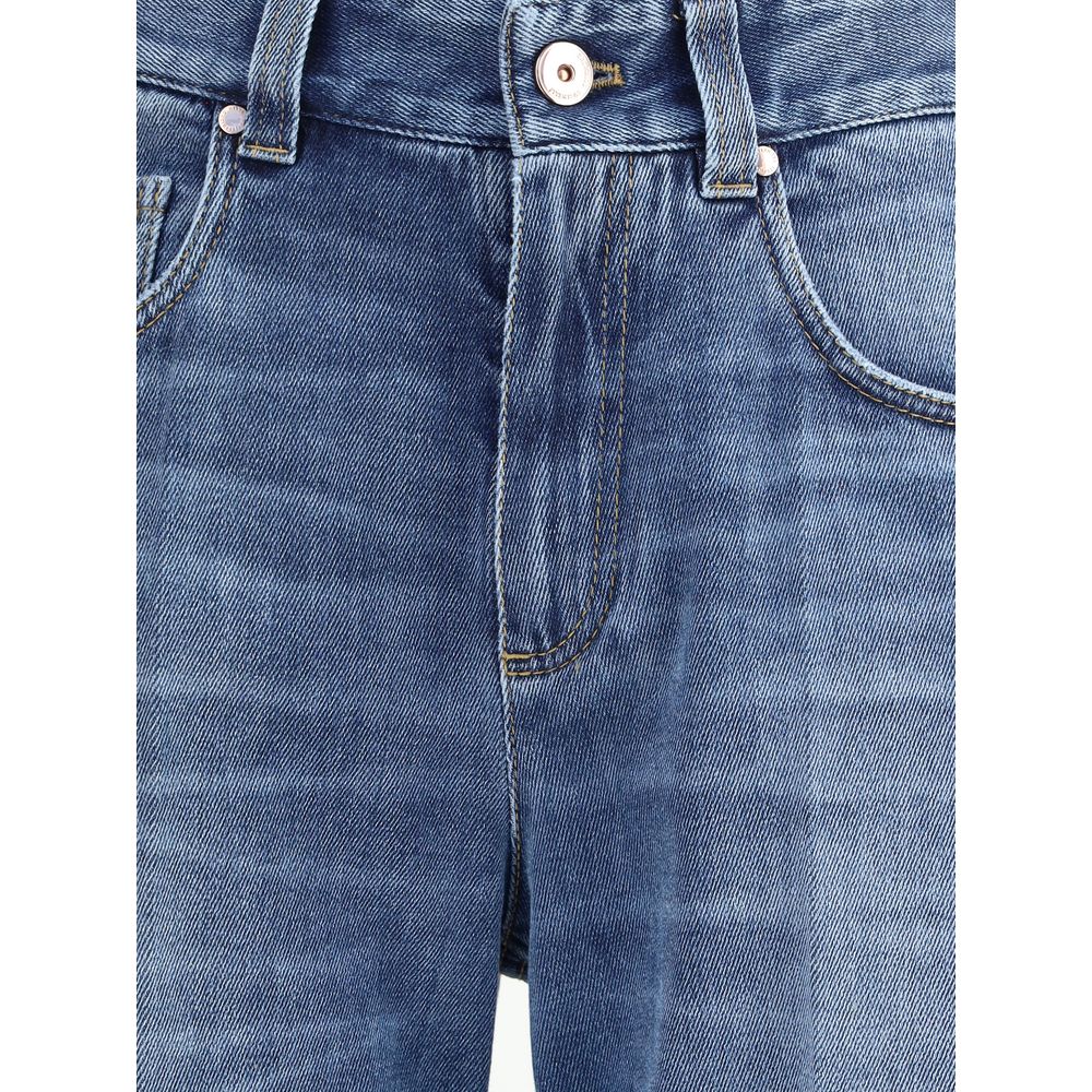 Brunello Cucinelli Zeitgenössische Loose Jeans