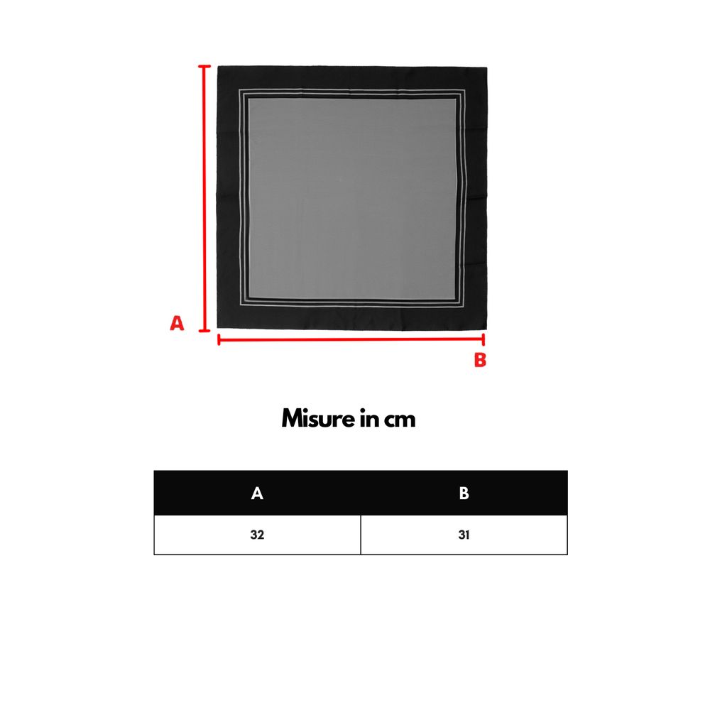 Dolce & Gabbana Einstecktuch aus blauer Seide