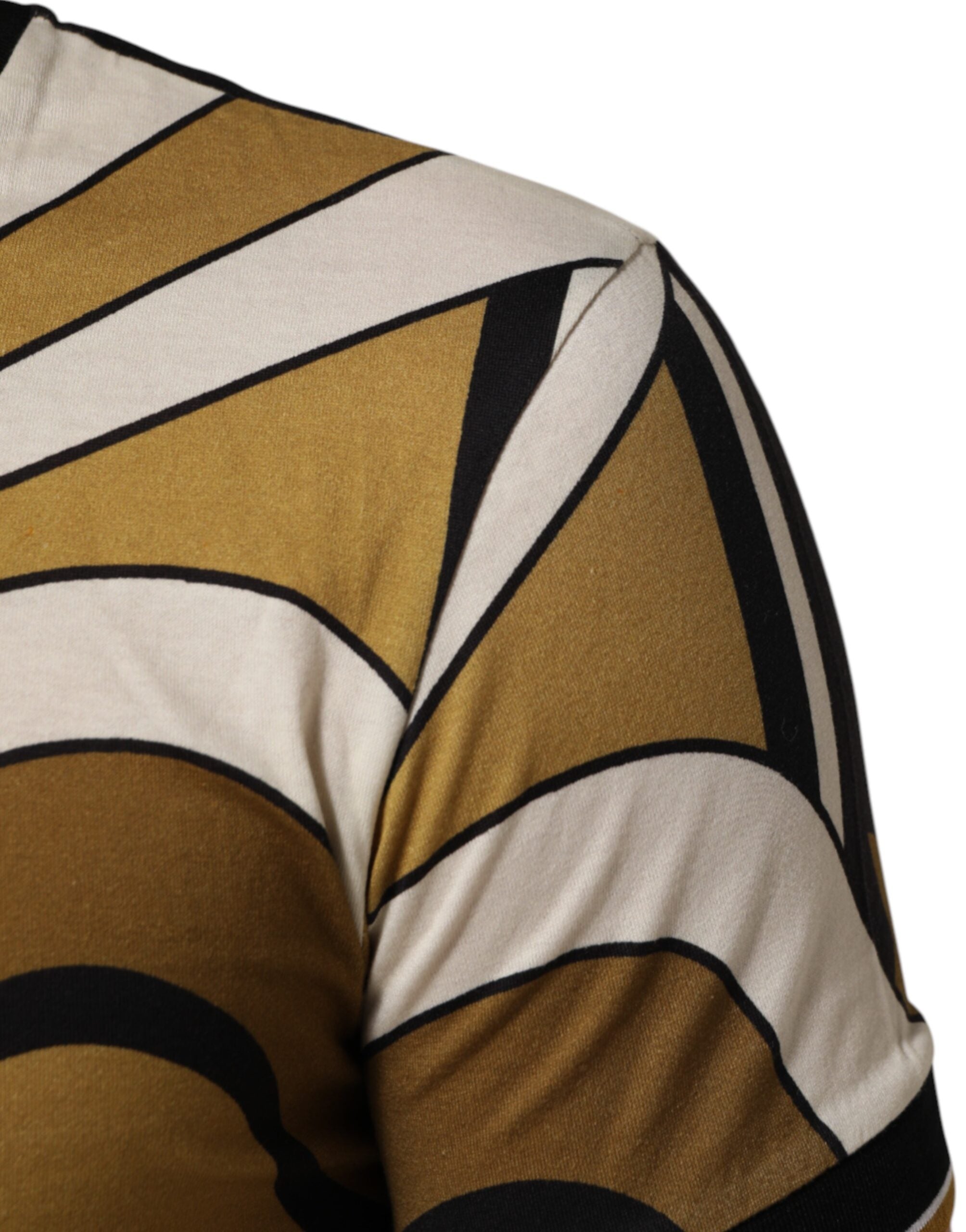 Dolce & Gabbana Multicolor Millennials Star CrewNeck T-Shirt