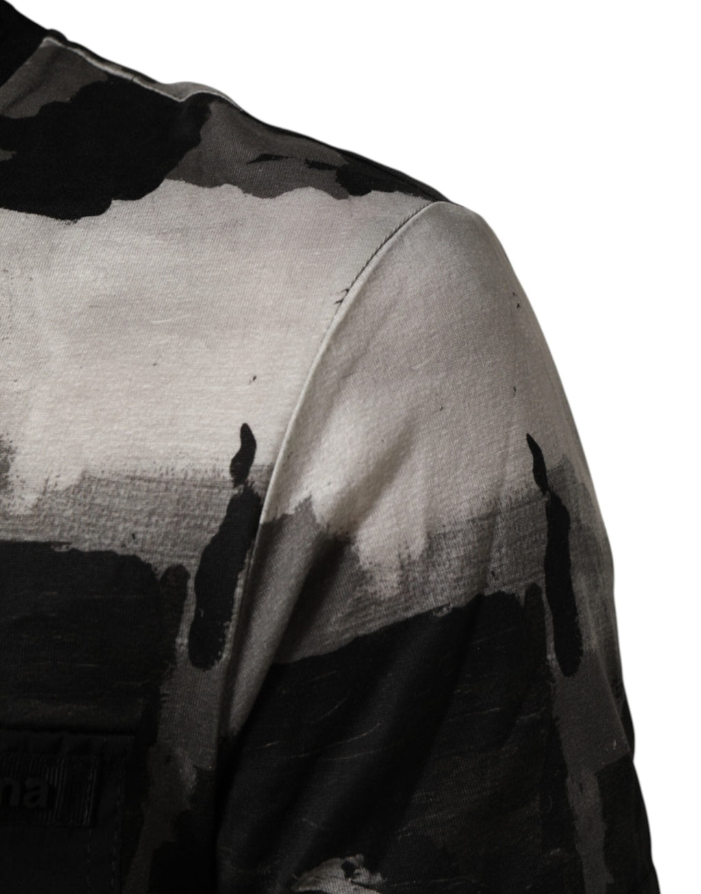 Dolce & Gabbana Multicolor Camouflage Männer Kurzarm-T-Shirt