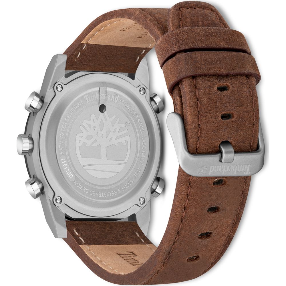 Timberland Braune Lederuhr