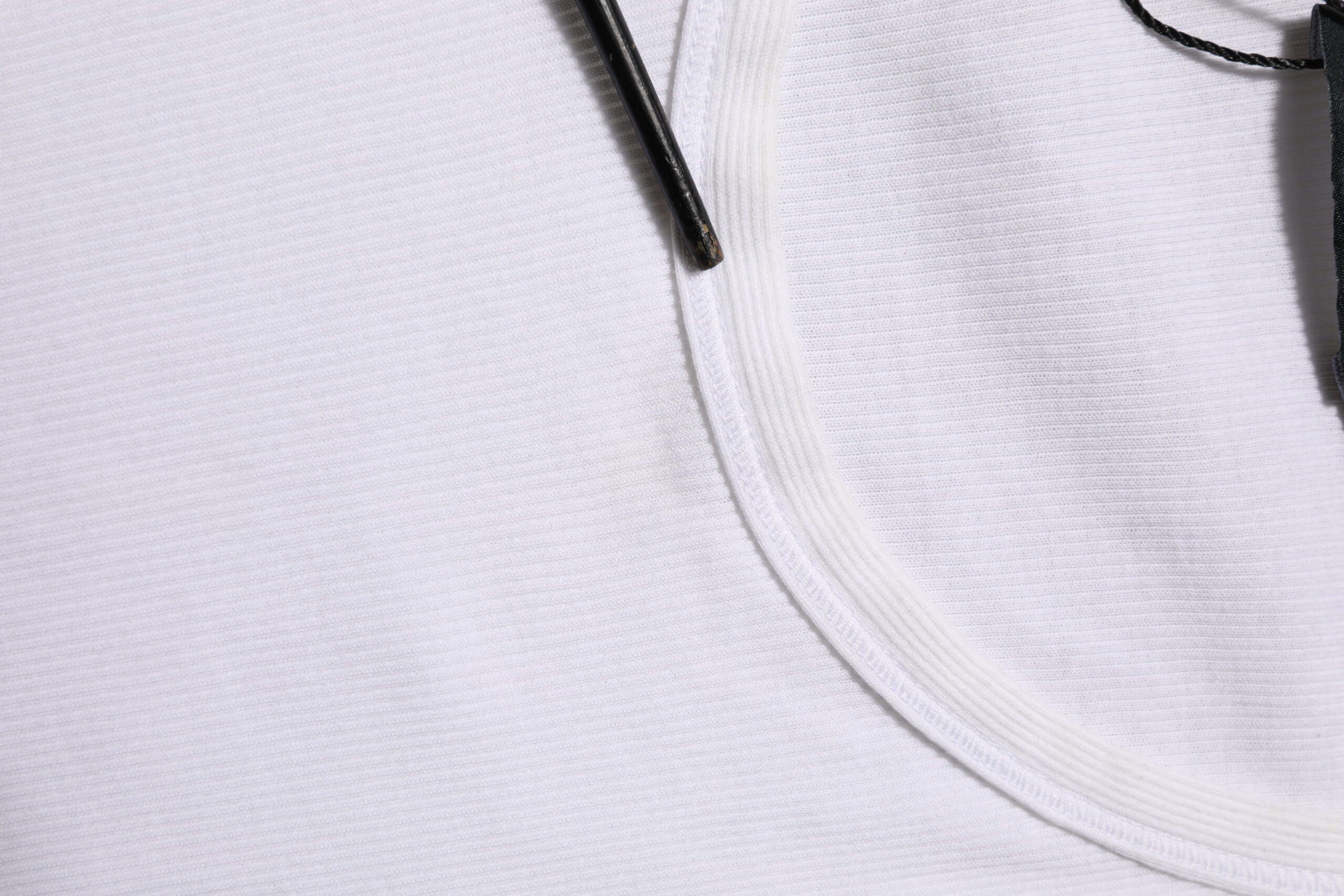 Dolce & Gabbana Weißes ärmelloses Rundhals-Tank-Top T-Shirt