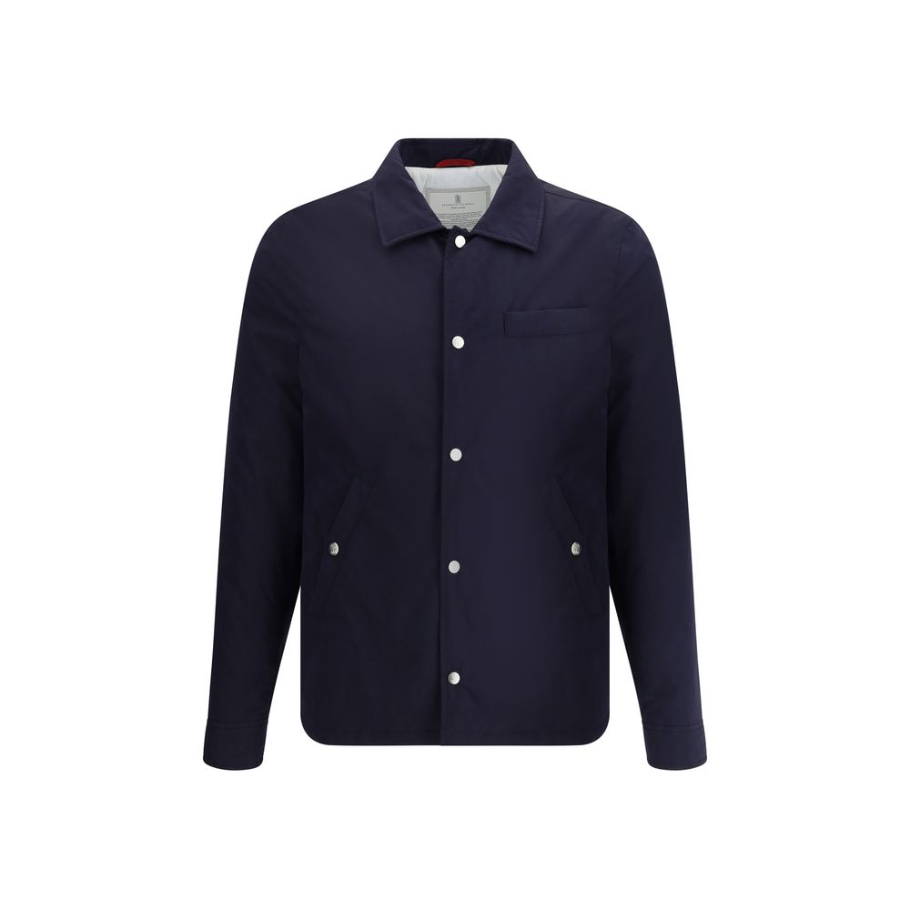 Brunello Cucinelli Wasserdichtes Hemd Jacke
