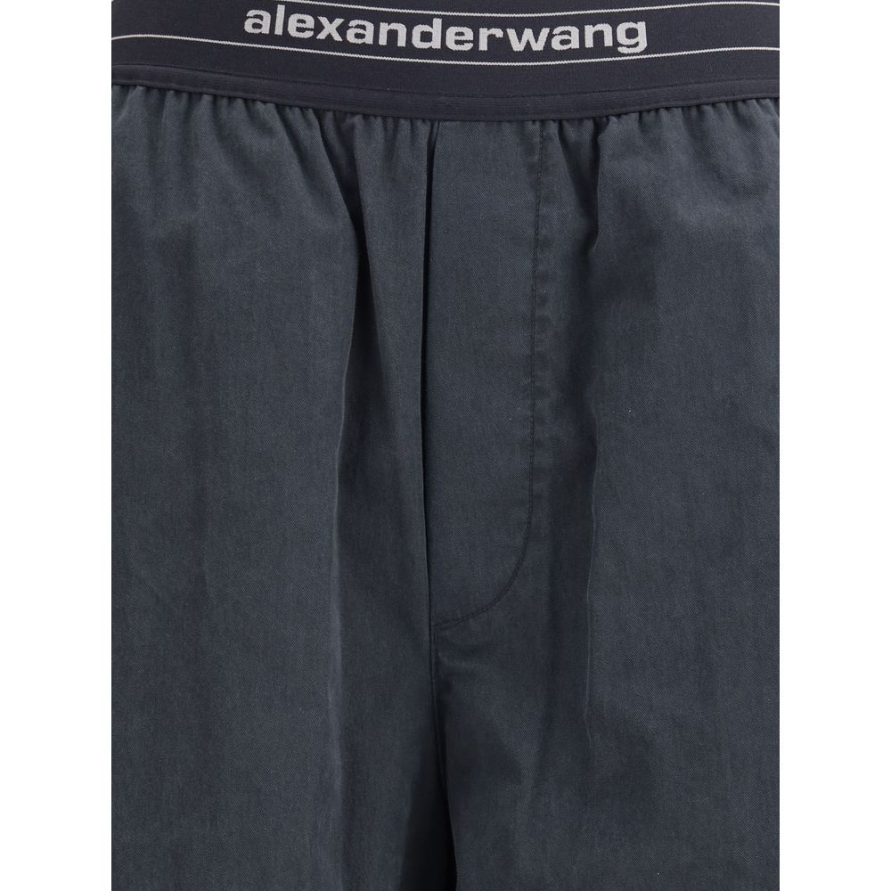 Alexander Wang Schwarze Baumwoll-Chino