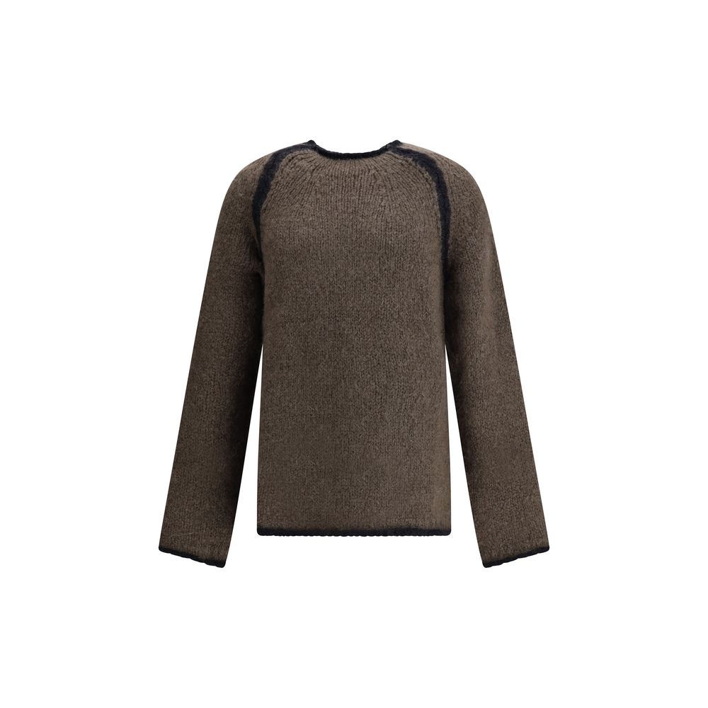 Our Legacy Braunes Mohair-Sweatshirt