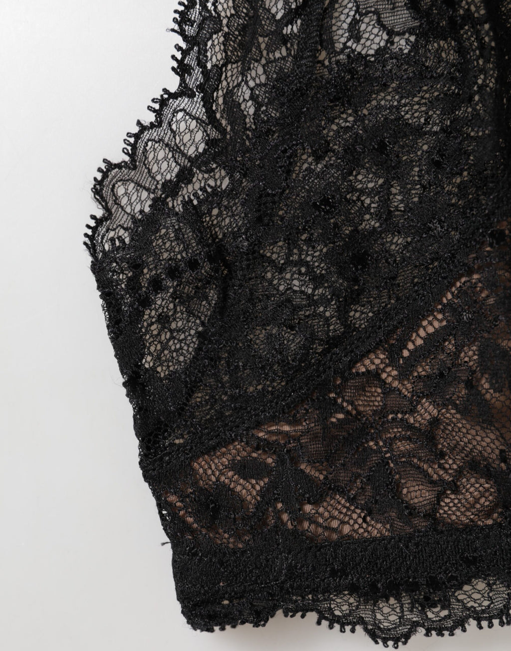 Dolce & Gabbana Schwarze florale Spitze Mesh High Brief Slip Unterwäsche