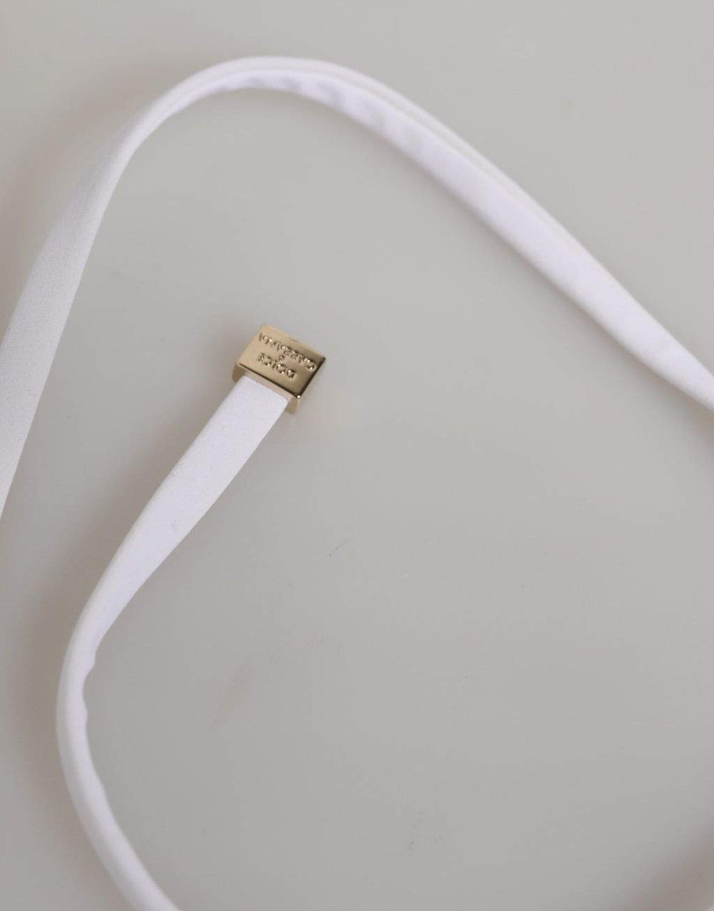 Dolce & Gabbana Weißer Logo-Badeanzug 2 Stück Oberteil Unterteil Bademode