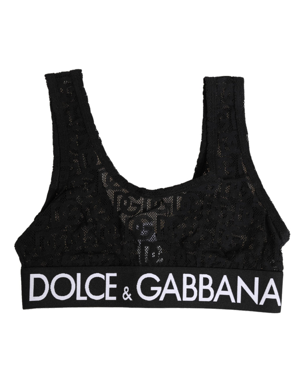 Dolce & Gabbana Schwarzer DG Mania Stretch-Spitzen-BH Unterwäsche