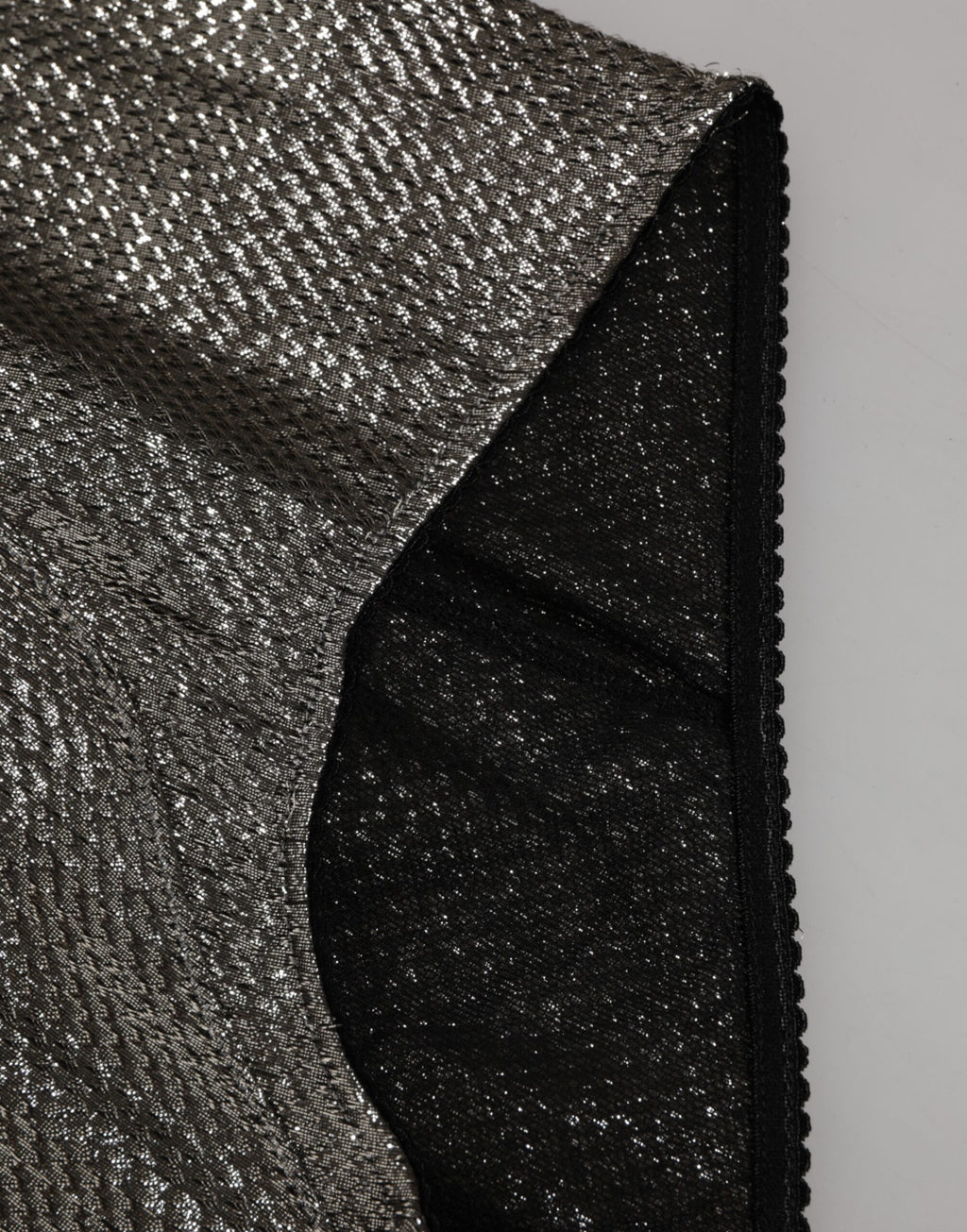 Dolce & Gabbana Grauer Seiden-Stretch-Slip Miederhose Unterwäsche