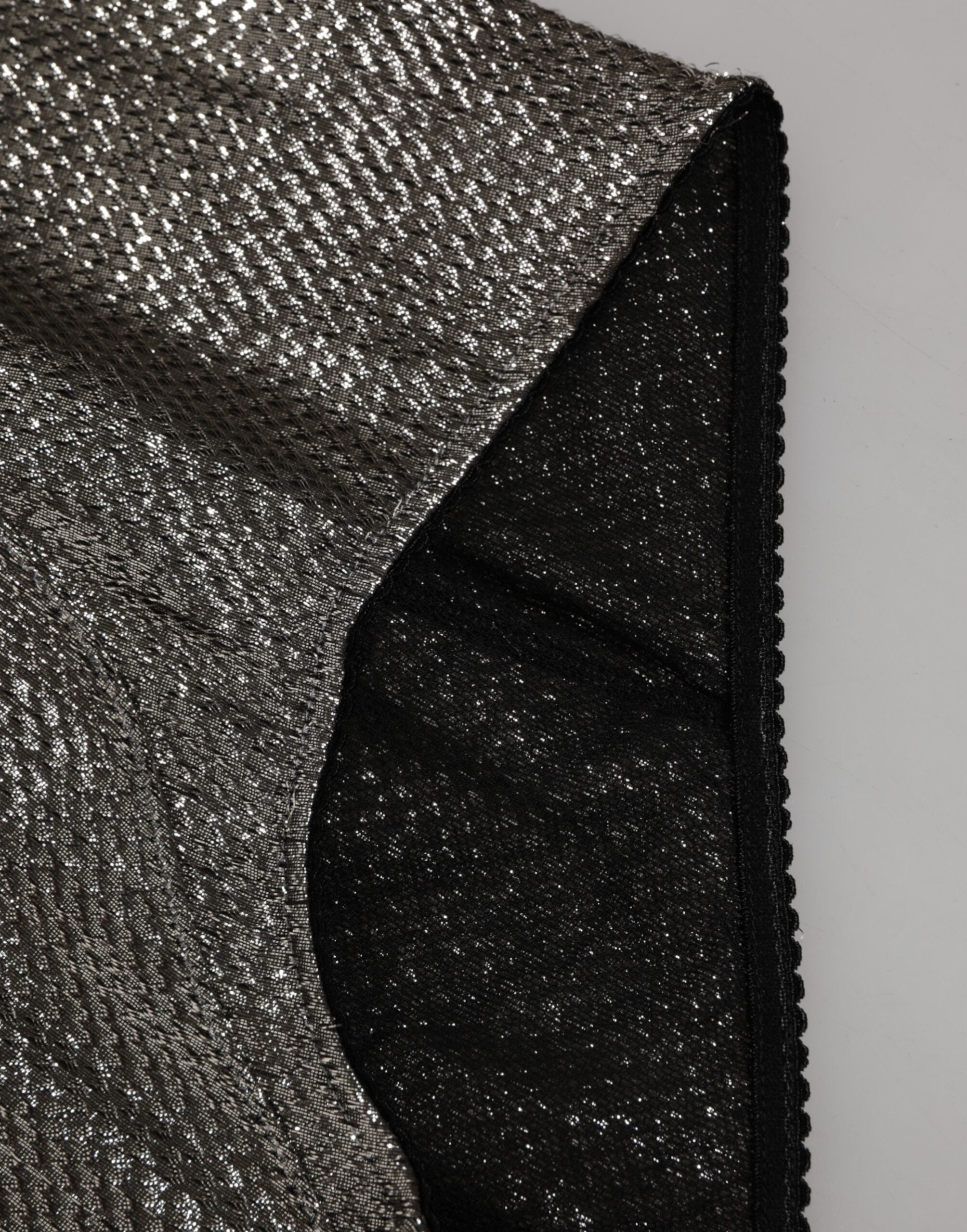 Dolce & Gabbana Grauer Seiden-Stretch-Slip Miederhose Unterwäsche