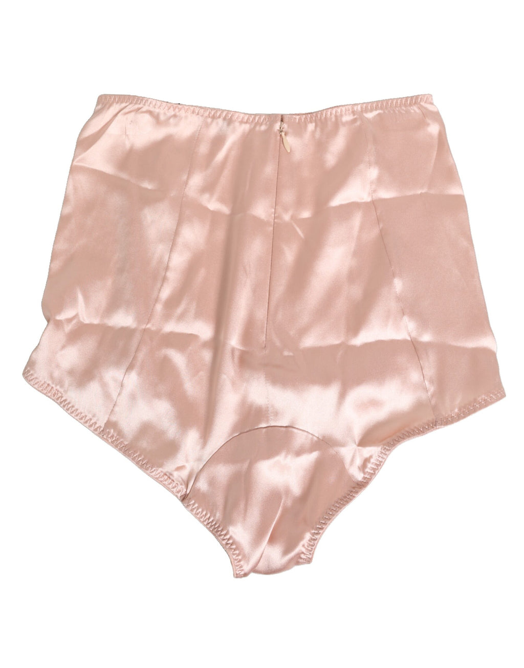 Dolce & Gabbana Rosa Acetat hohe Taille Shorts Panty Unterwäsche