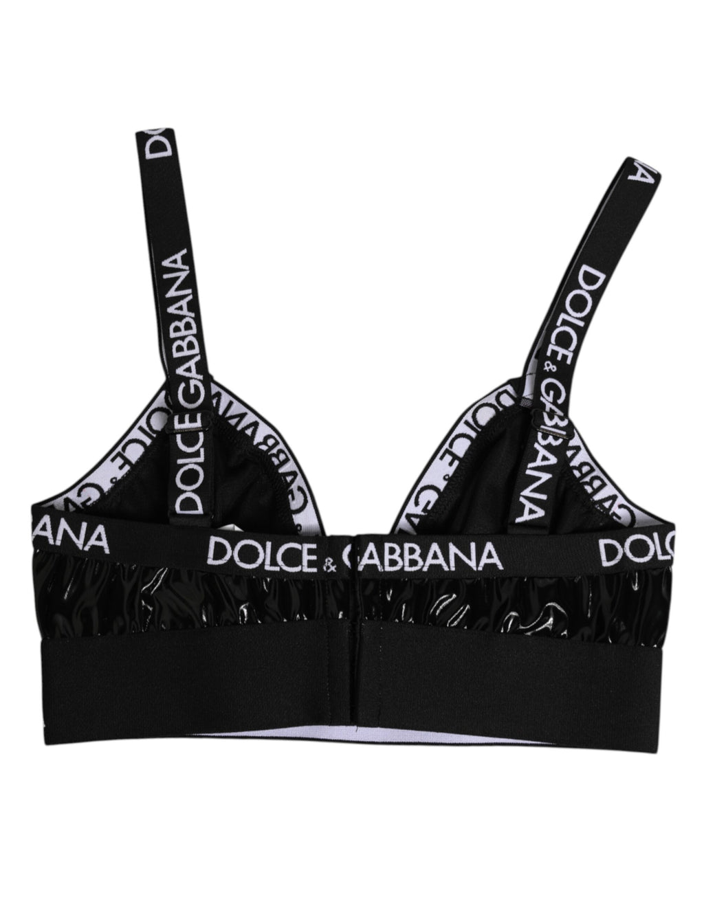 Dolce & Gabbana Schwarzer Polyester Soft Cup Büstenhalter Unterwäsche