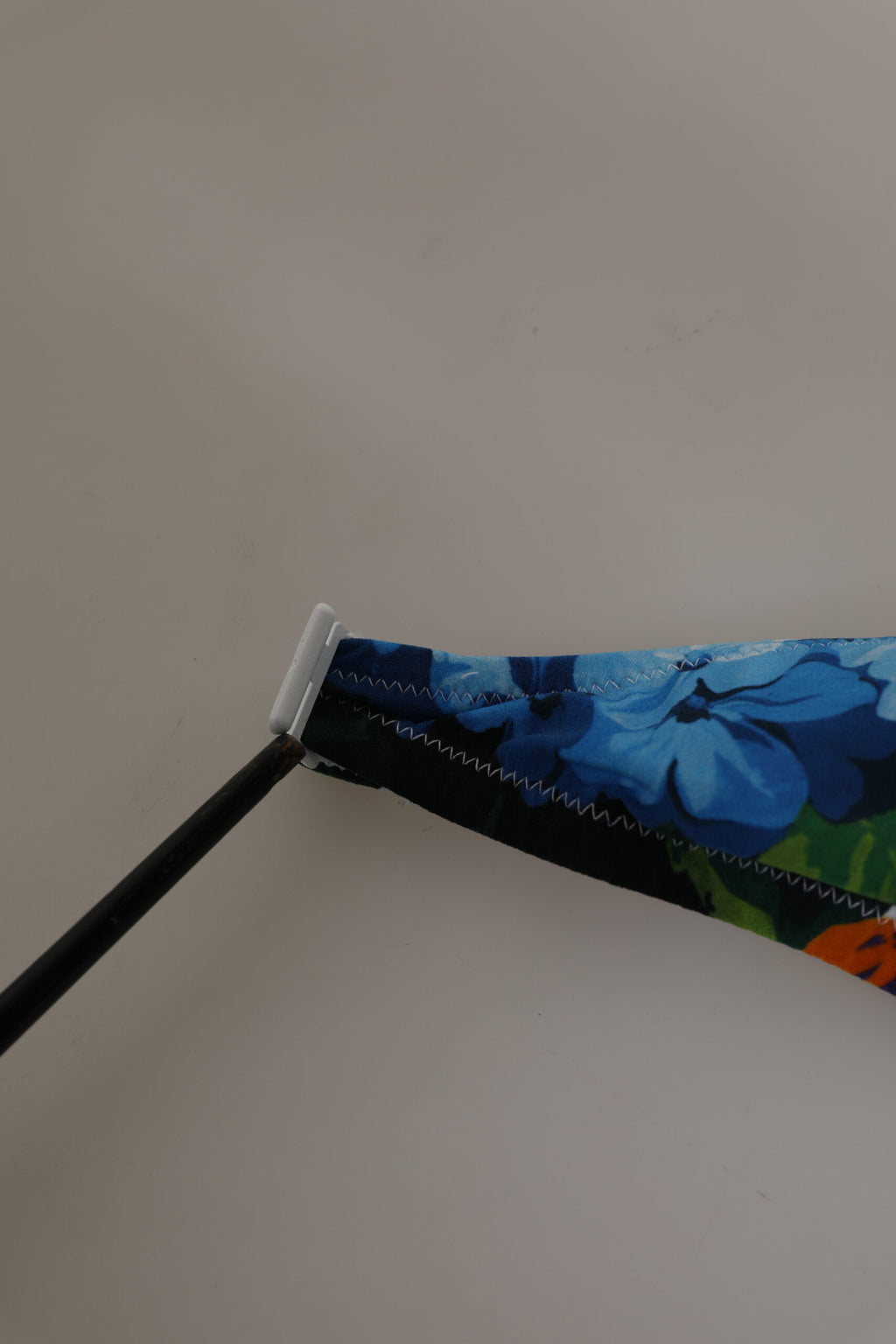 Dolce & Gabbana Weißer geblümter Badeanzug 2 Stück Oberteil Unterteil Bademode