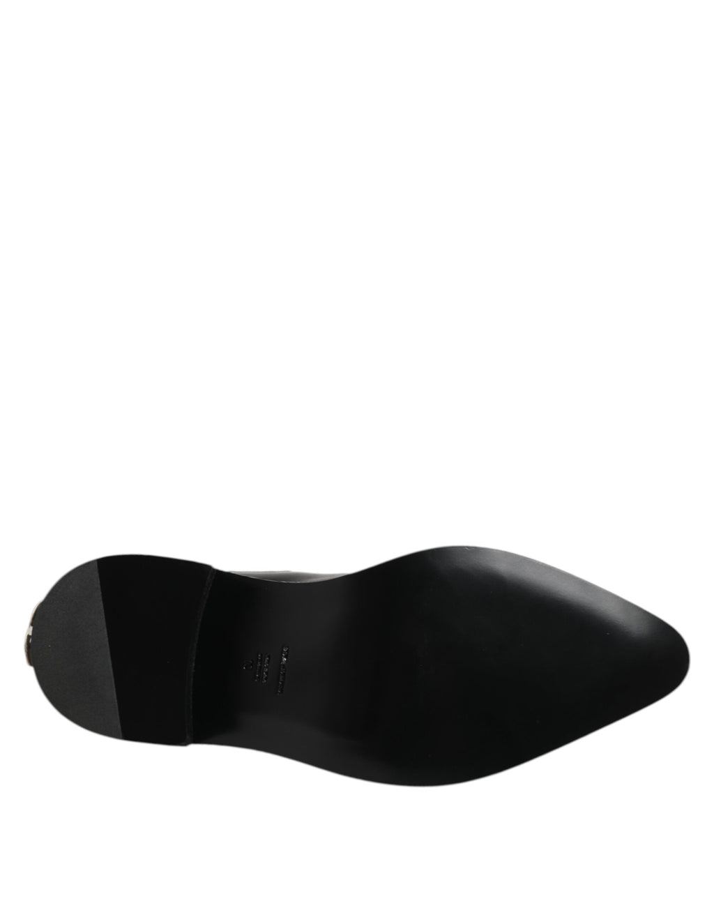 Dolce & Gabbana Schwarzes Leder Nieten Männer kurze Stiefel Schuhe