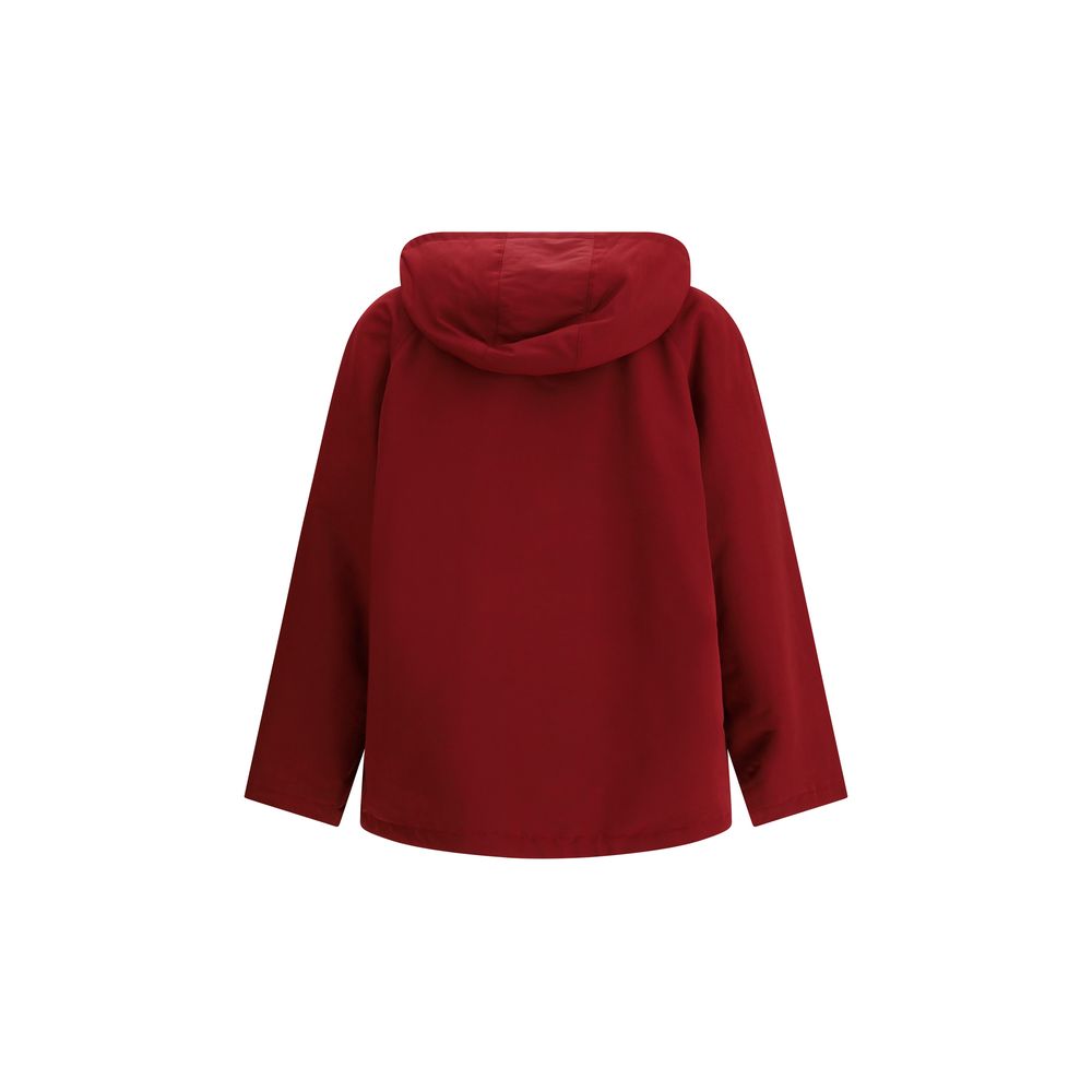 Gucci Rote Polyester-Faille-Jacke