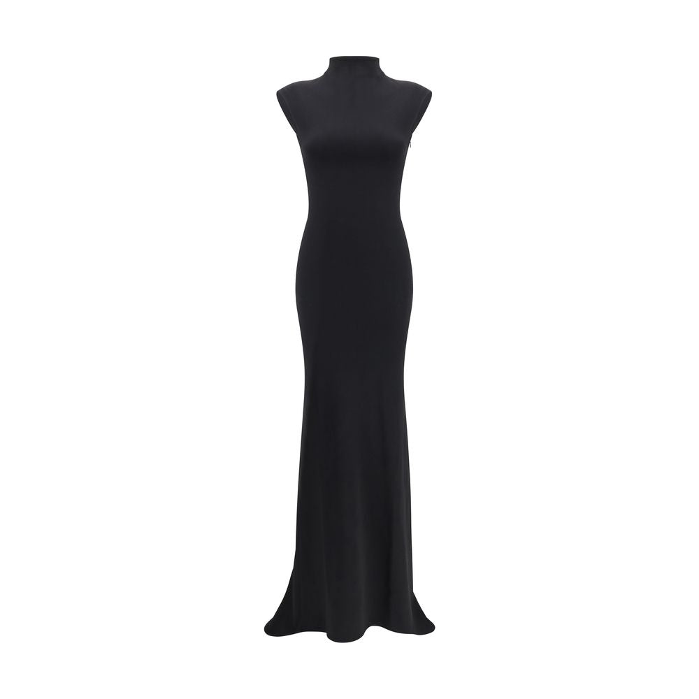 Jacquemus Schwarzes Cocktailkleid aus Viskose