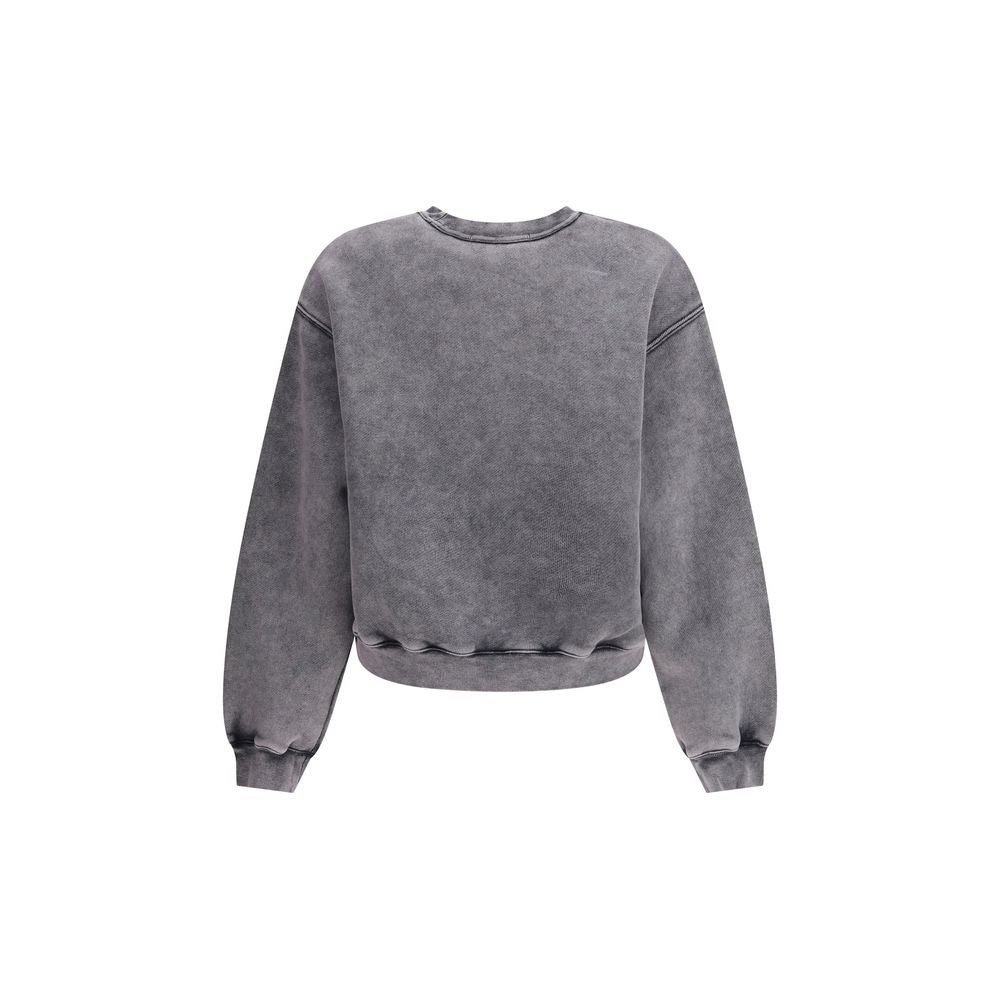 Alexander Wang Graues Baumwoll-Sweatshirt