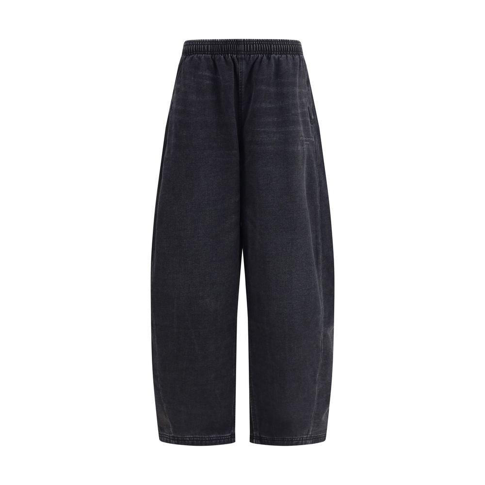 Alexander Wang Schwarze Baumwoll-Jogginghose (Trainingshose)