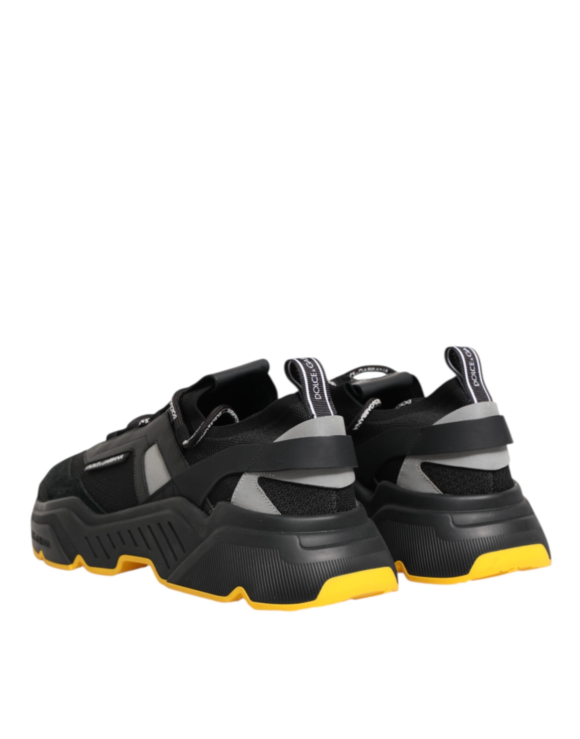 Dolce & Gabbana Schwarz Daymaster Low Top Männer Turnschuhe Schuhe