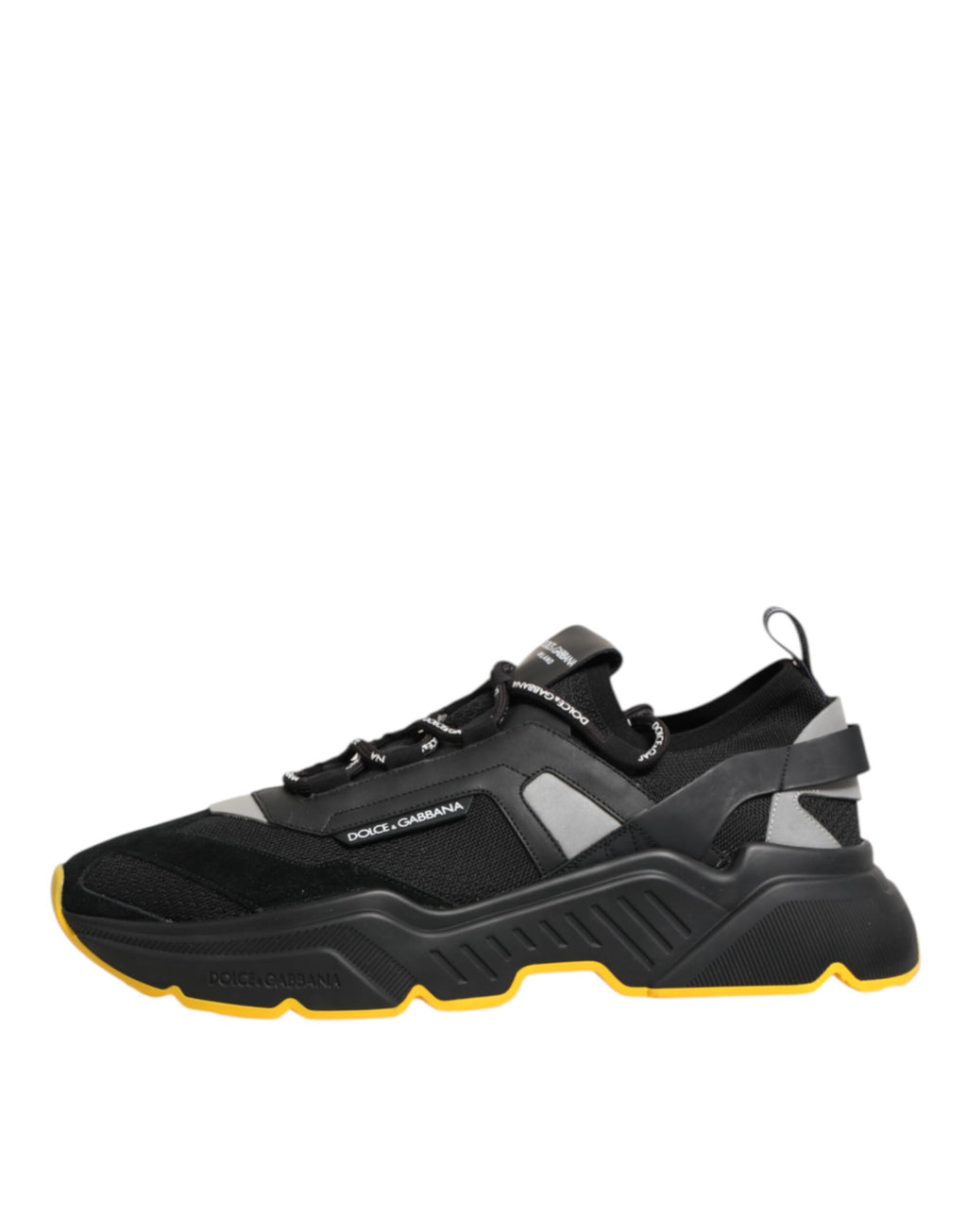 Dolce & Gabbana Schwarz Daymaster Low Top Männer Turnschuhe Schuhe