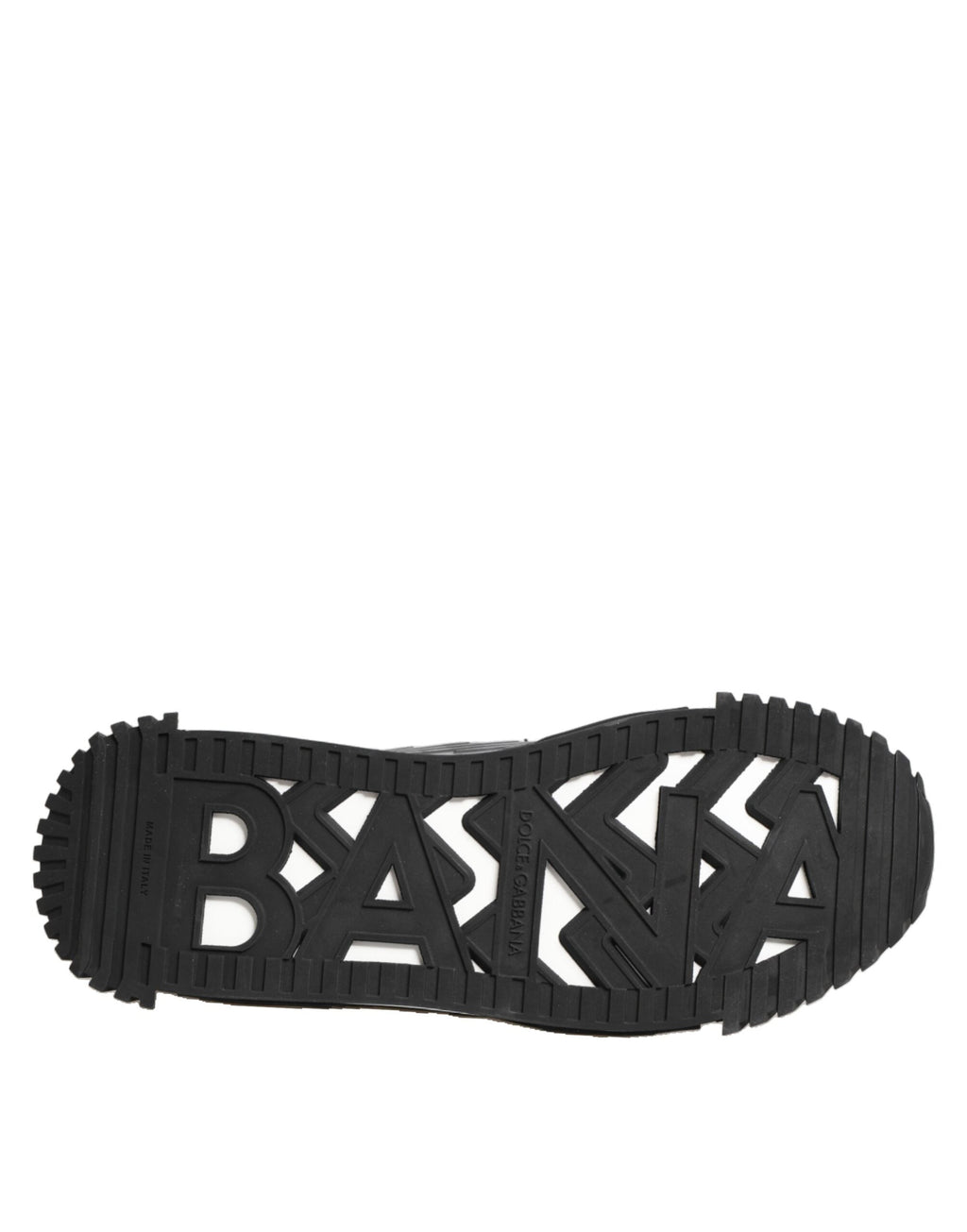 Dolce & Gabbana Schwarz Logo Lace Low Top NS1 Sneaker Schuhe