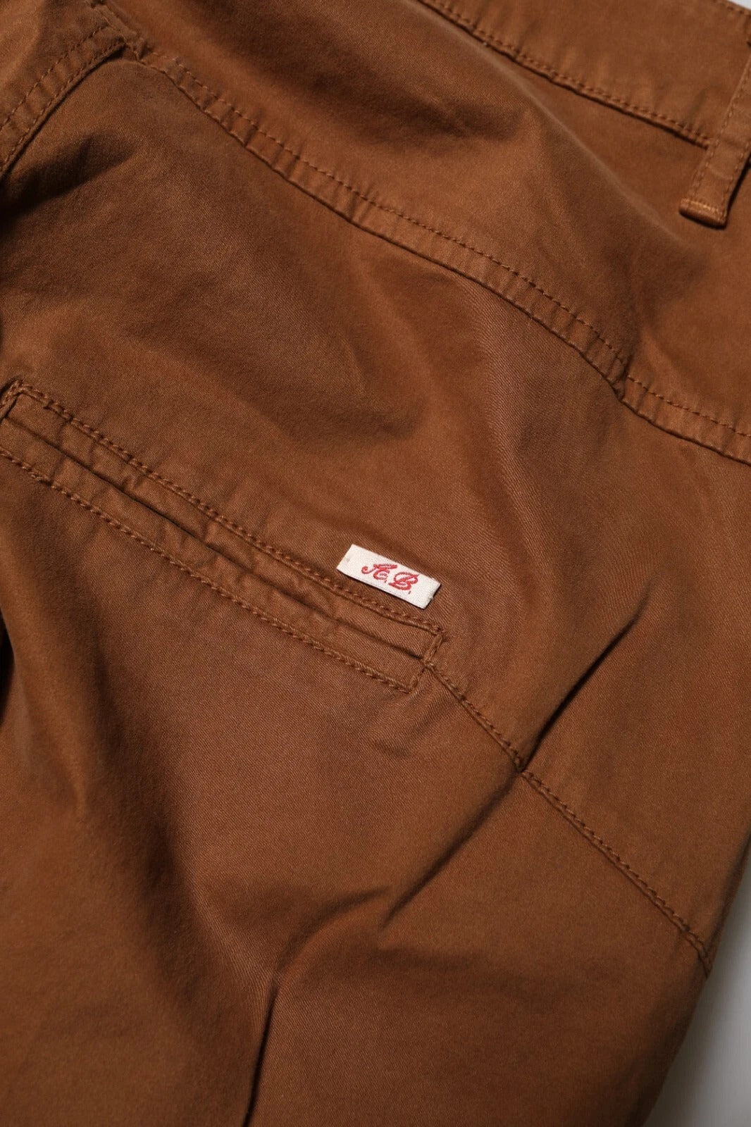 Aniye By Braune Hose mit hoher Taille und ausgestelltem Schnitt