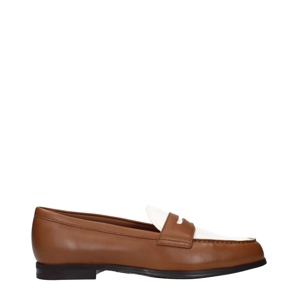 Church's Braune Leder Slipper
