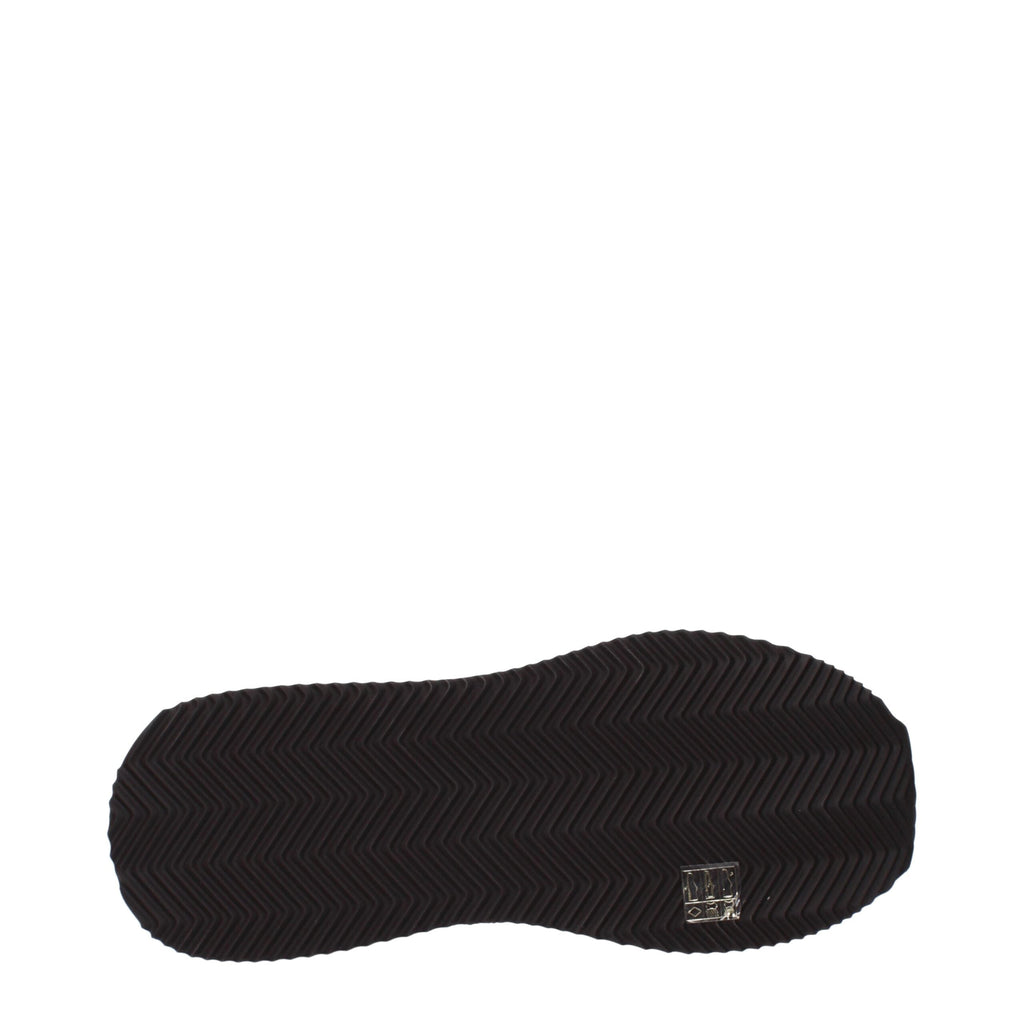 Dolce & Gabbana Braune Stoff Low Tops