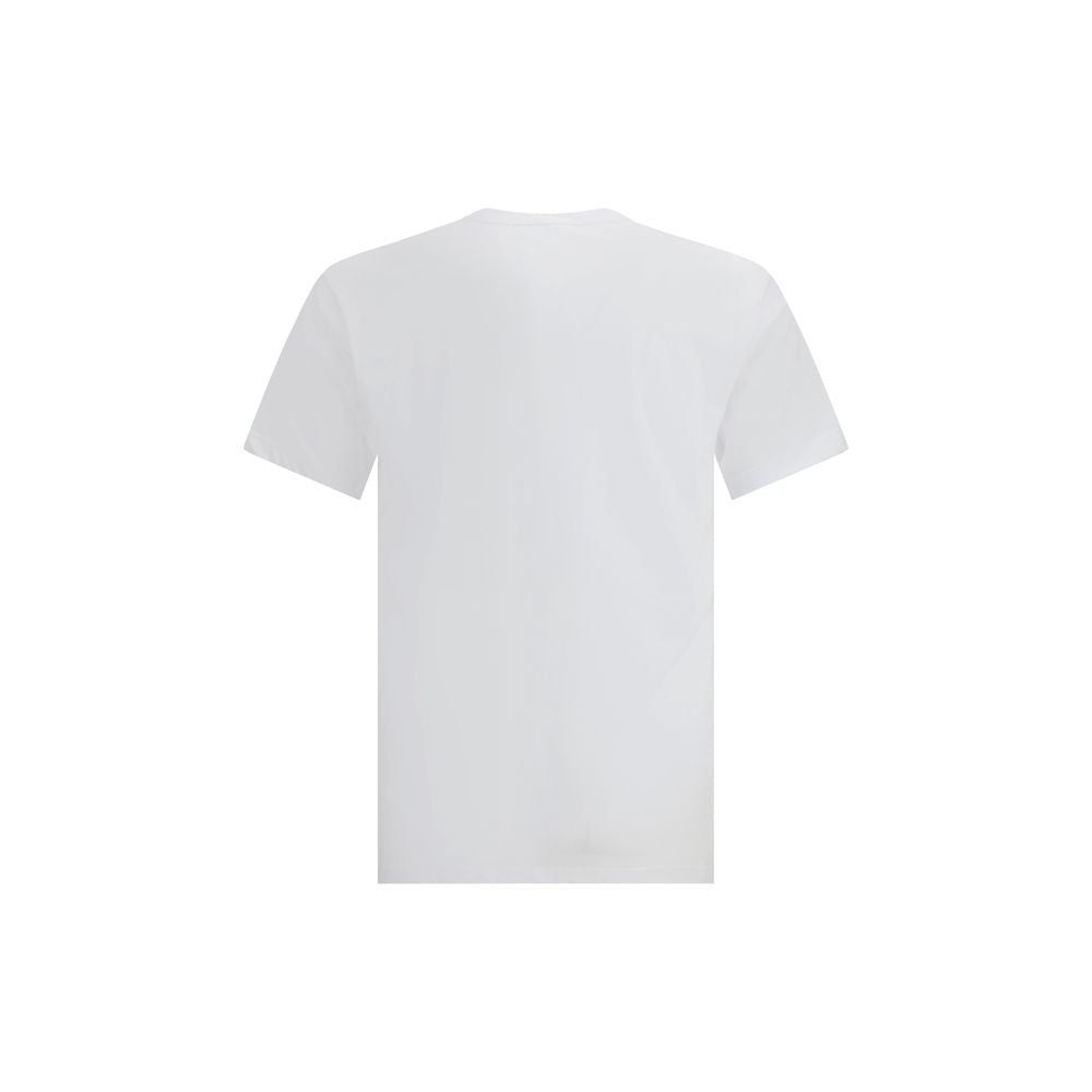Comme Des Garçons Weißes Baumwoll-T-Shirt