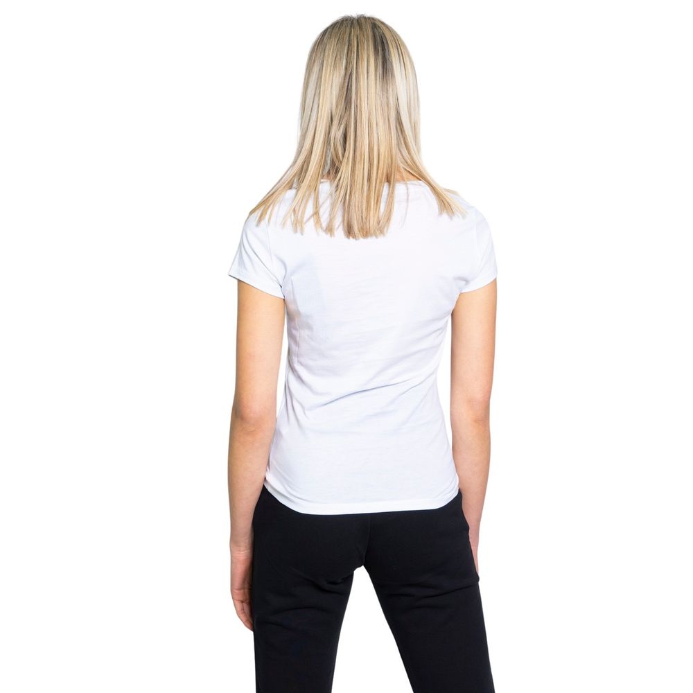 Armani Exchange T-Shirt aus weißer Baumwolle