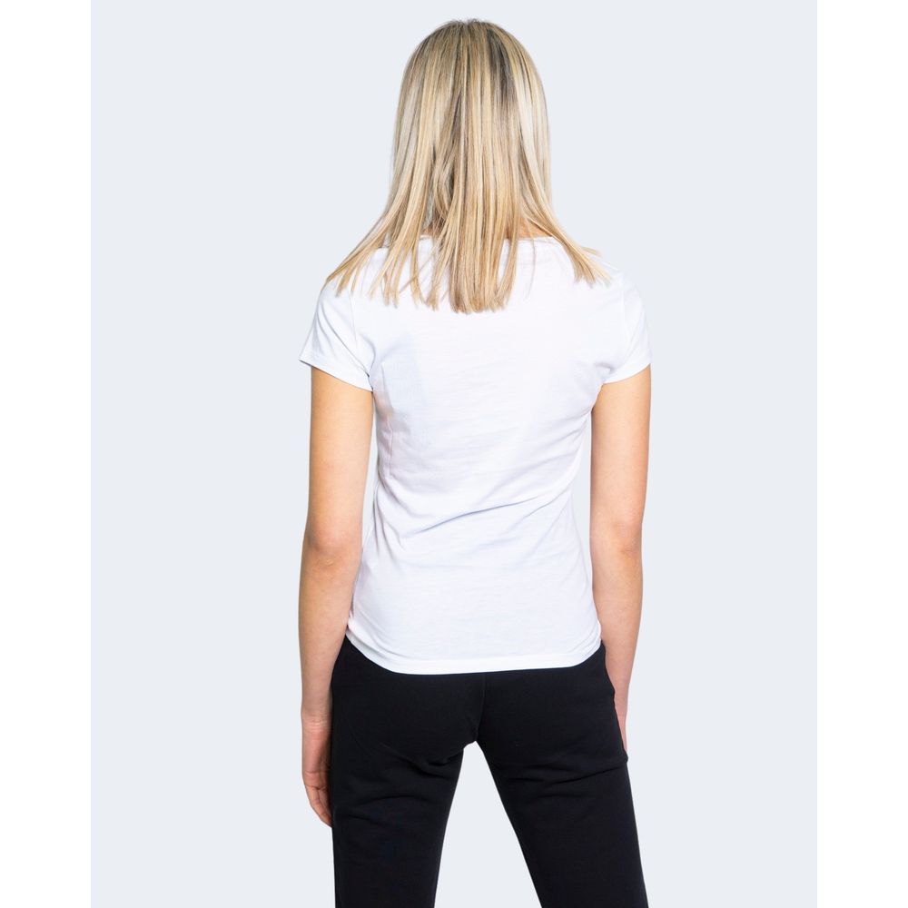 Armani Exchange T-Shirt aus weißer Baumwolle