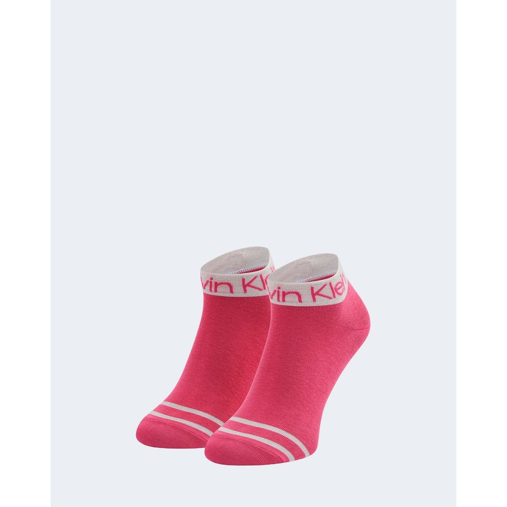 Calvin Klein Rosa Baumwollsocke