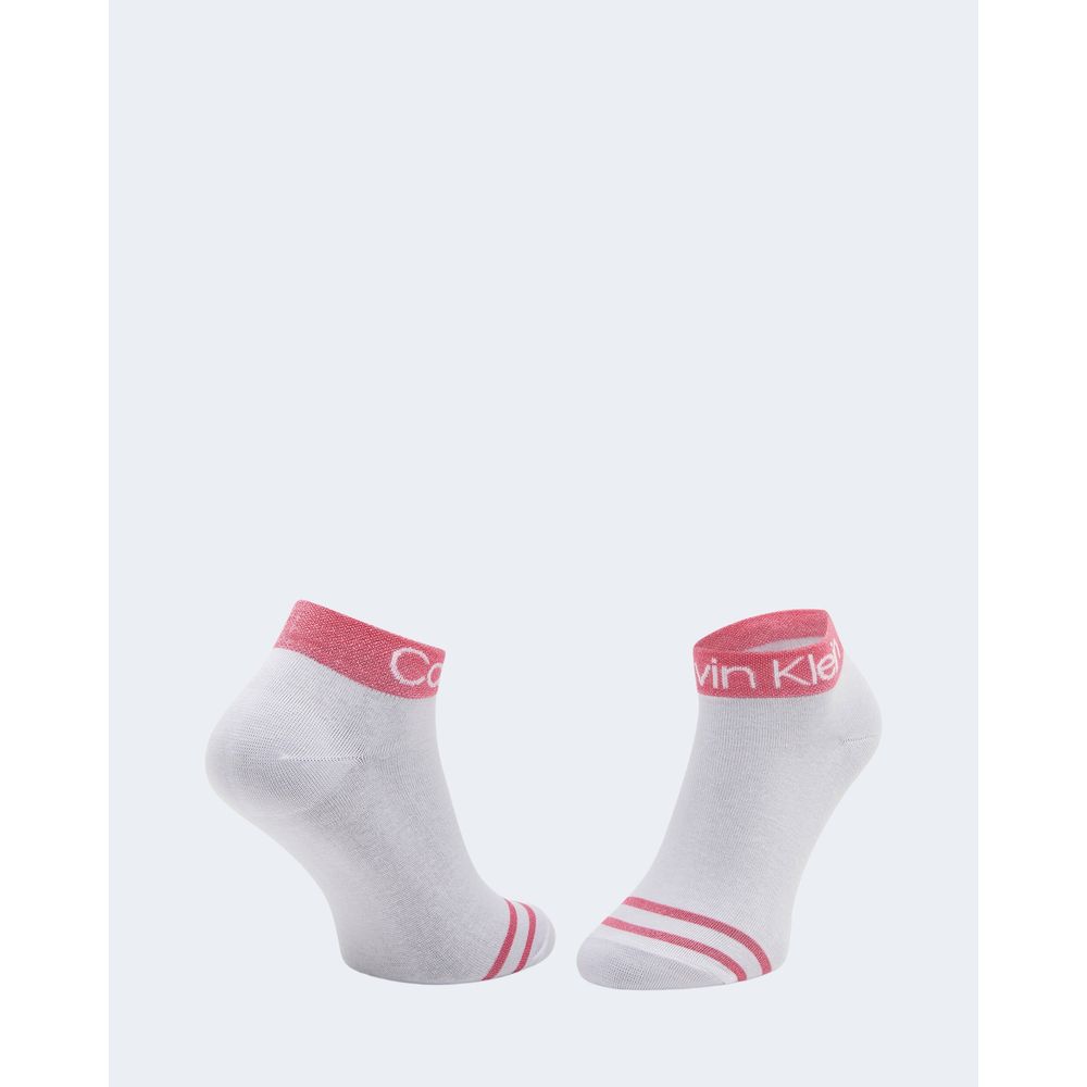 Calvin Klein Rosa Baumwollsocke