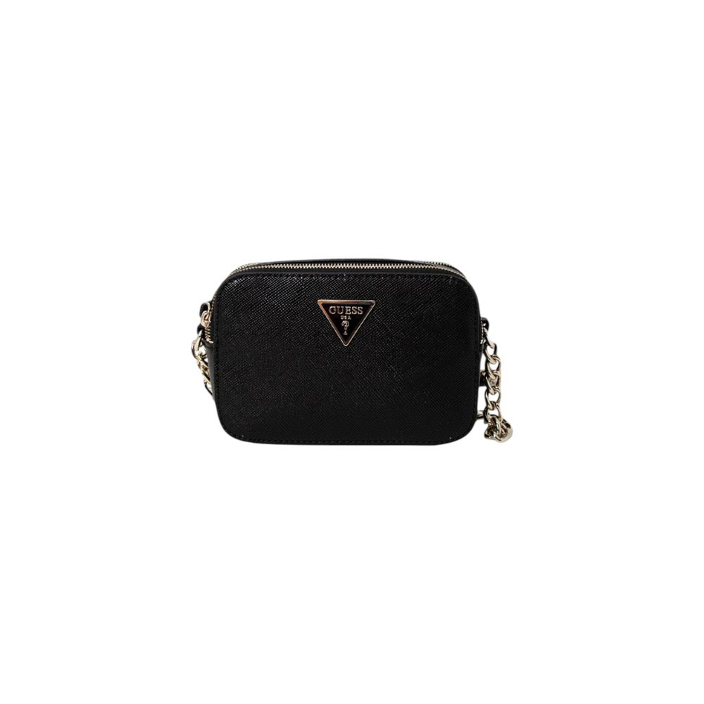 Guess Schwarze Polyethylen-Handtasche