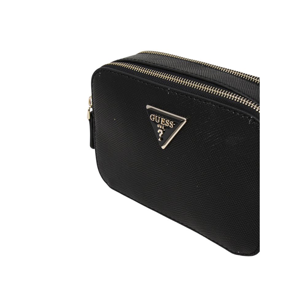 Guess Schwarze Polyethylen-Handtasche