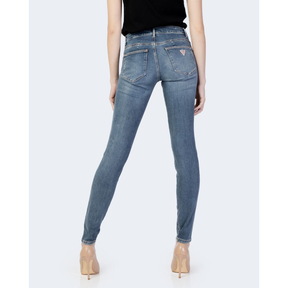 Guess Blaue Baumwoll-Skinny-Jeans
