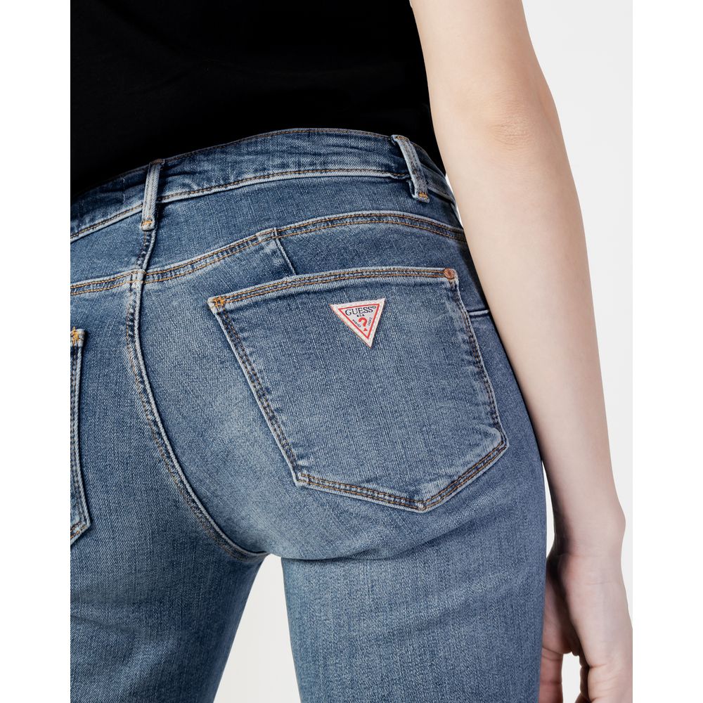 Guess Blaue Baumwoll-Skinny-Jeans