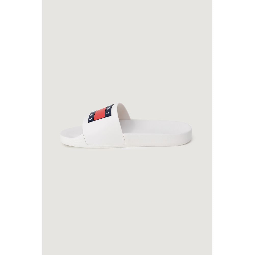 Tommy Hilfiger Jeans Pantoffel aus weißem Polyethylen