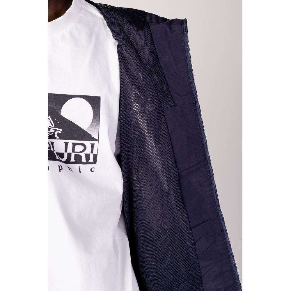 Napapijri Blaue Polyester-Jacke