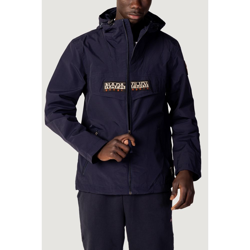 Napapijri Blaue Polyester-Jacke