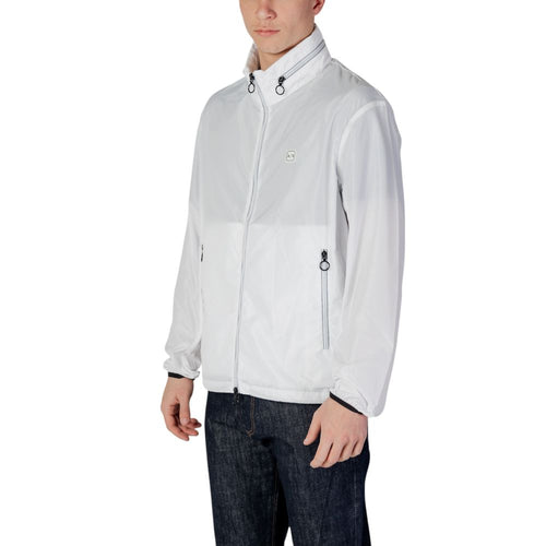 Armani Exchange Weiße Polyesterjacken &amp