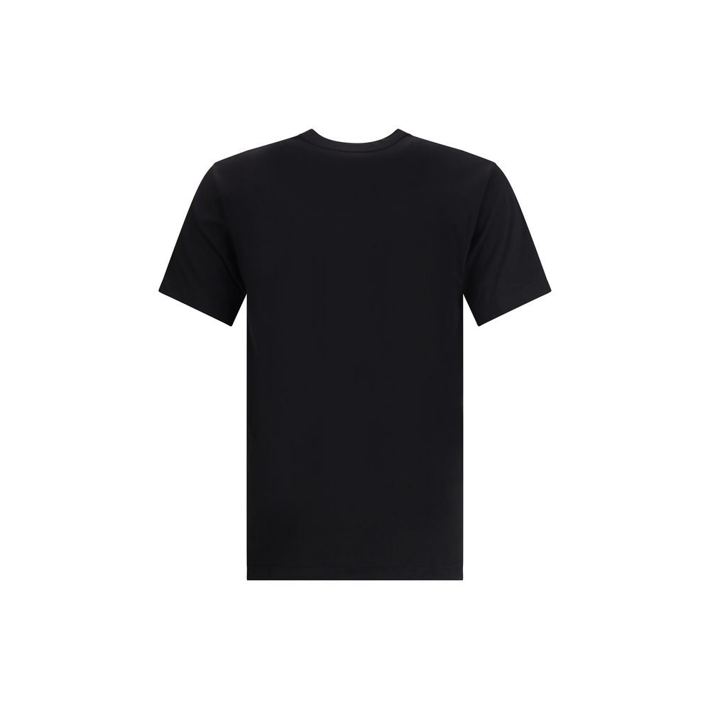 Comme Des Garçons Baumwoll-T-Shirt in Schwarz